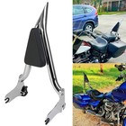 16'' Backrest Sissy Bar For Harley Touring Street Electra Glide FLHT 1997 2008