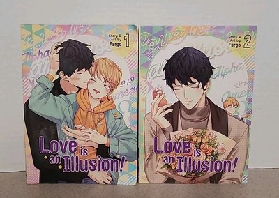 Love Is An Illusion Manga Volume 1 & 2 / BL / English