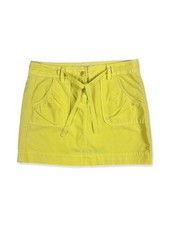 J.Crew Women's Yellow Chino Classic Twill Weathered Skirt Y2K Preppy 8