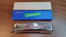 Vintage Harmonica Weltmeister Vermona key C  Box Original