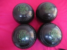 Almark Sterling Slim-Line Bowls. Size 4. Date Stamped 2018.