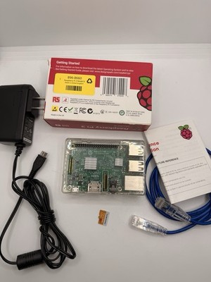 CanaKit Raspberry Pi 3 Model B Ultimate Starter Kit - 32 GB Premium Clear