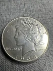 1934-S Peace Dollar Key Date San Francisco Better Date Cleaned AU Silver $1