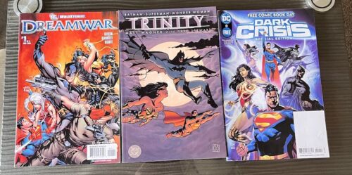 3 Comic Bundle: Dreamwar, Trinity, Dark Crisis - Batman/Superman/Wonderwoman - Picture 2 of 9