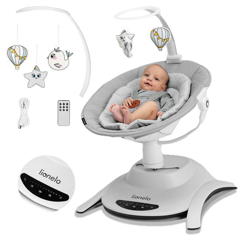 GIOCATTOLO Swinging chair Bella (LO-BELLA GREY CONCRETE )