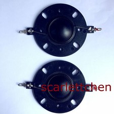 2 Replacement 1" VCL silk diaphragm dome Tweeters horn Drive voice coil-8ohm