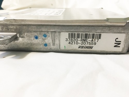 2008 HONDA FIT ECM ECU Manual 1.5L Control Module Brain Box Unit 37820RMEA17 oem - Picture 3 of 5