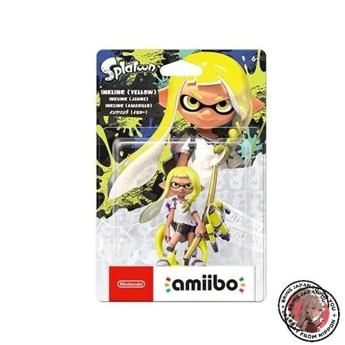 NEW amiibo Inkling [Yellow] Splatoon Series