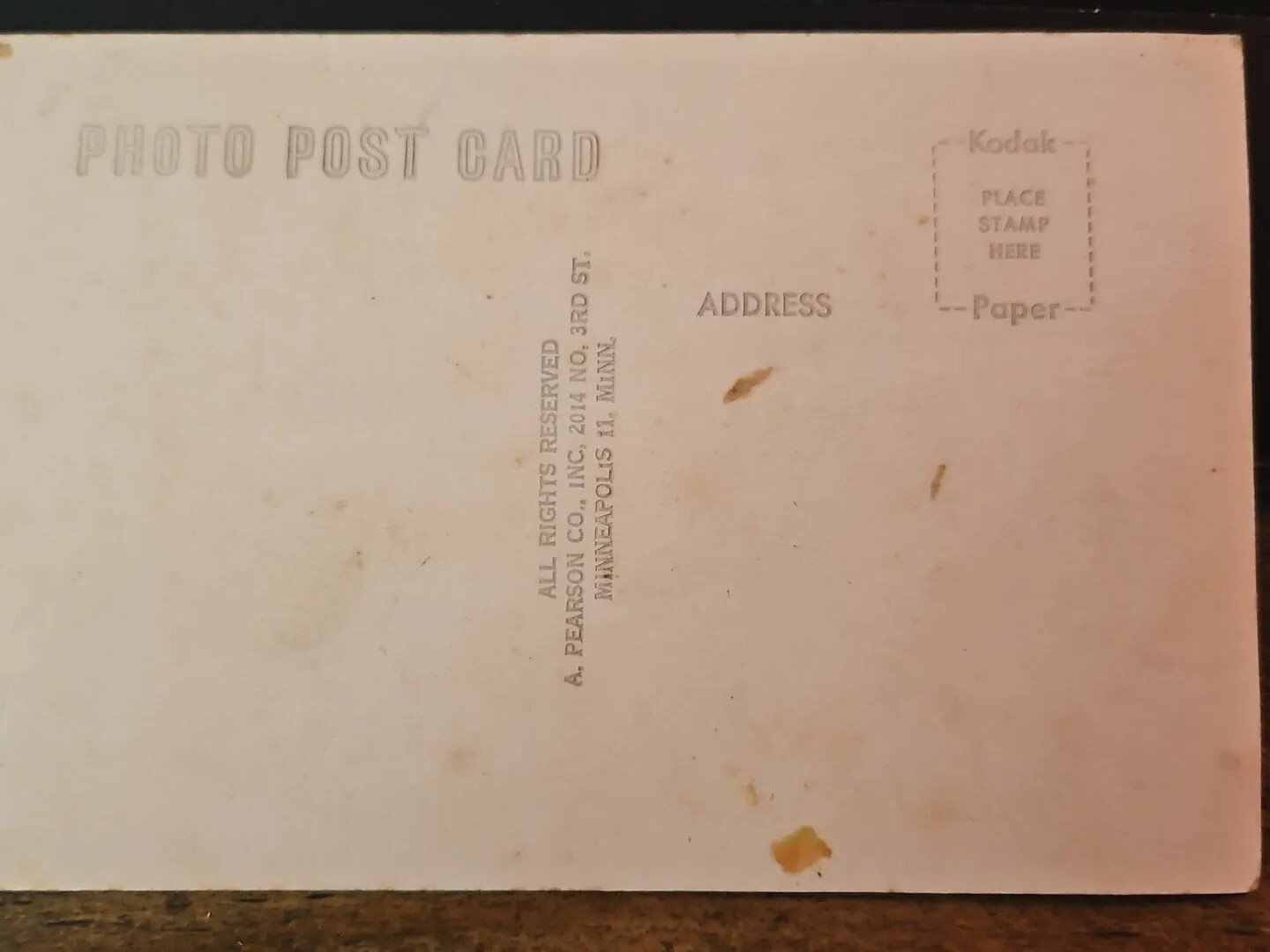 1950's Belle Plaine MN. RPPC Street Scene Ford Dealership John Deere