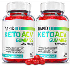Rapid Keto ACV - Rapid Keto Gummies Weight Loss 2 Pack 