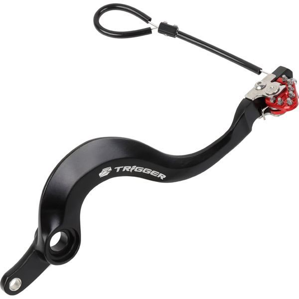 Zeta Trigger Brake Pedal RMZ450 16-17 red MX Motocross Off-Road