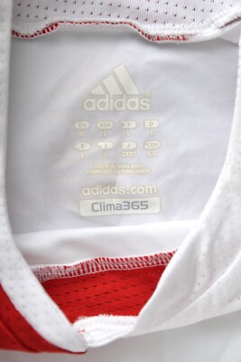 Maillot Extérieur Danemark 2007/08 - Taille L - #15 - Adidas - État Moyen