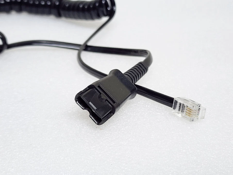 Plantronics QD cable 26716-01 for Plantronics M22 M12 M10 MX10 replacement cord - Image 3 of 3