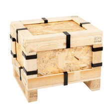 SCATOLE CONTAINER Casse abete legno pressato OSB spedizione 120 x 80 x 80 cm est