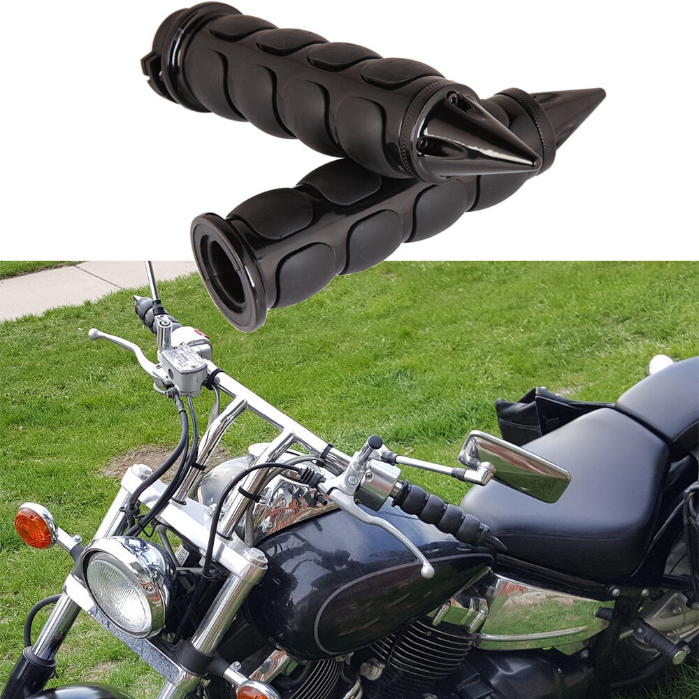 1" 25mm Handle Bar Hand Grips For Yamaha V Star 650 XVS650A - Foto 2