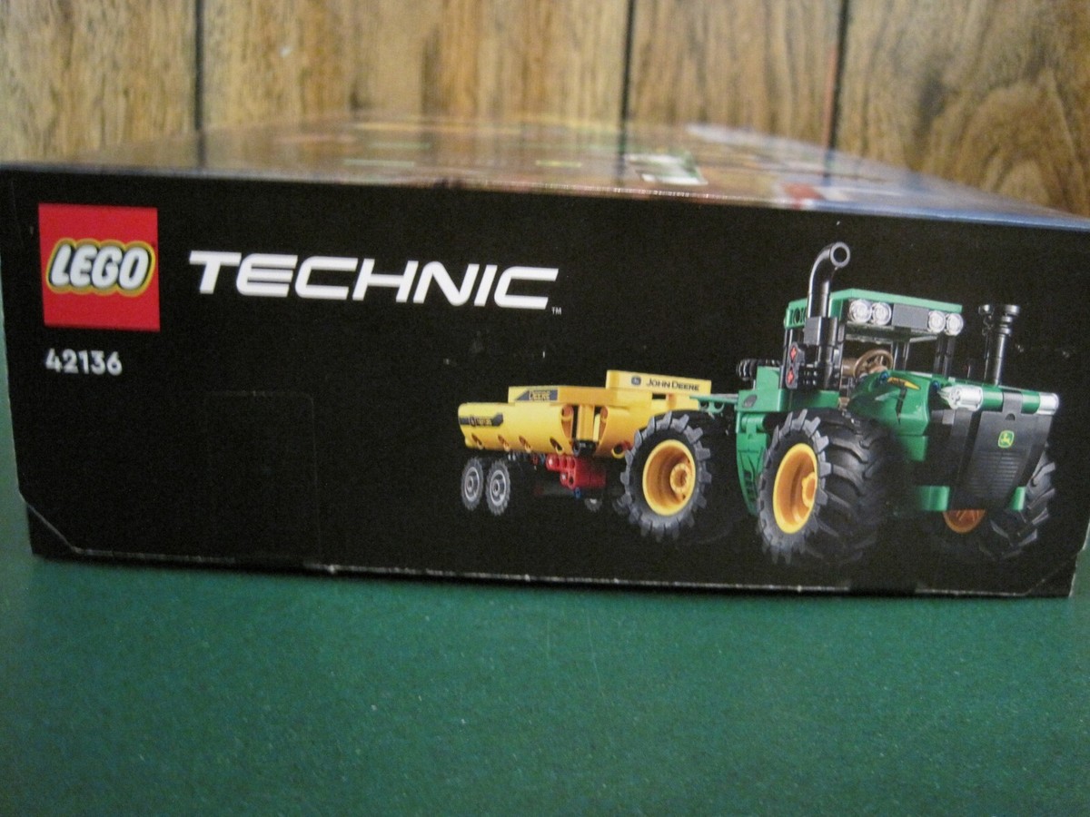 2022 LEGO TECHNIC 42136 JOHN DEERE 9620R 4WD TRACTOR 390 PIECES