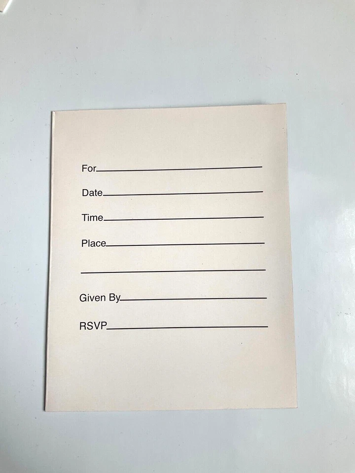 Camouflage Invitations Hunting Decoration Party Favor Supply 8ct - Image 2 of 2