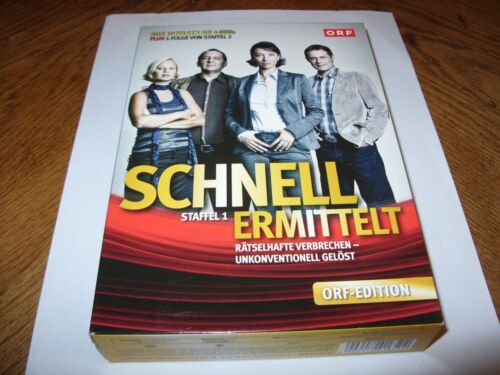 SCHNELL ERMITTELT - Staffel 1 - GERMAN TV POLICE DRAMA - ORF DVD #C1 - 第 1/3 張圖片