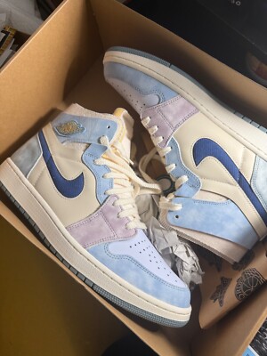 Jordan 1 High Zoom Air CMFT Celestine Blue sz 12