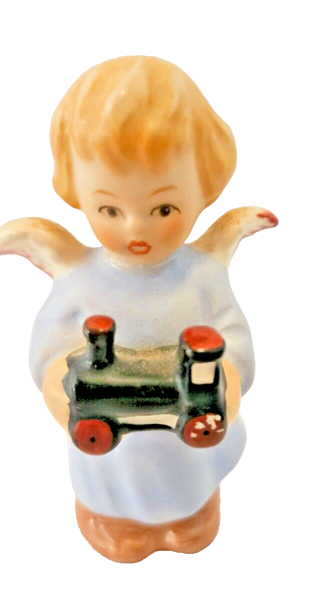 Vintage Goebel Hummel W. Germany Angel Train 3