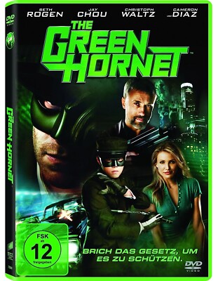 The Green Hornet ( Seth Rogen, Jay Chou, Christoph Waltz, DVD ) NEU