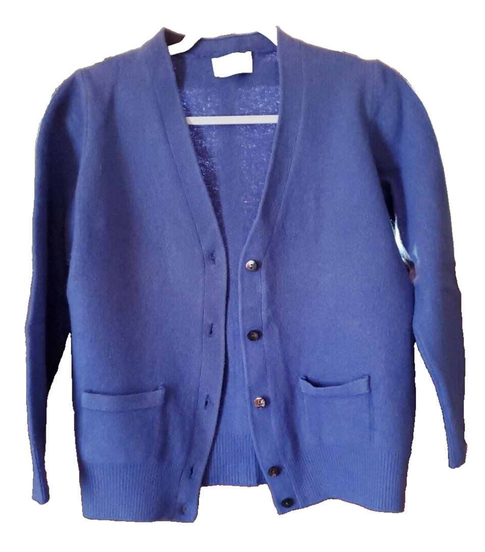 Vtg United Colors of Benetton Wool Cardigan Sweater Women PXS/S