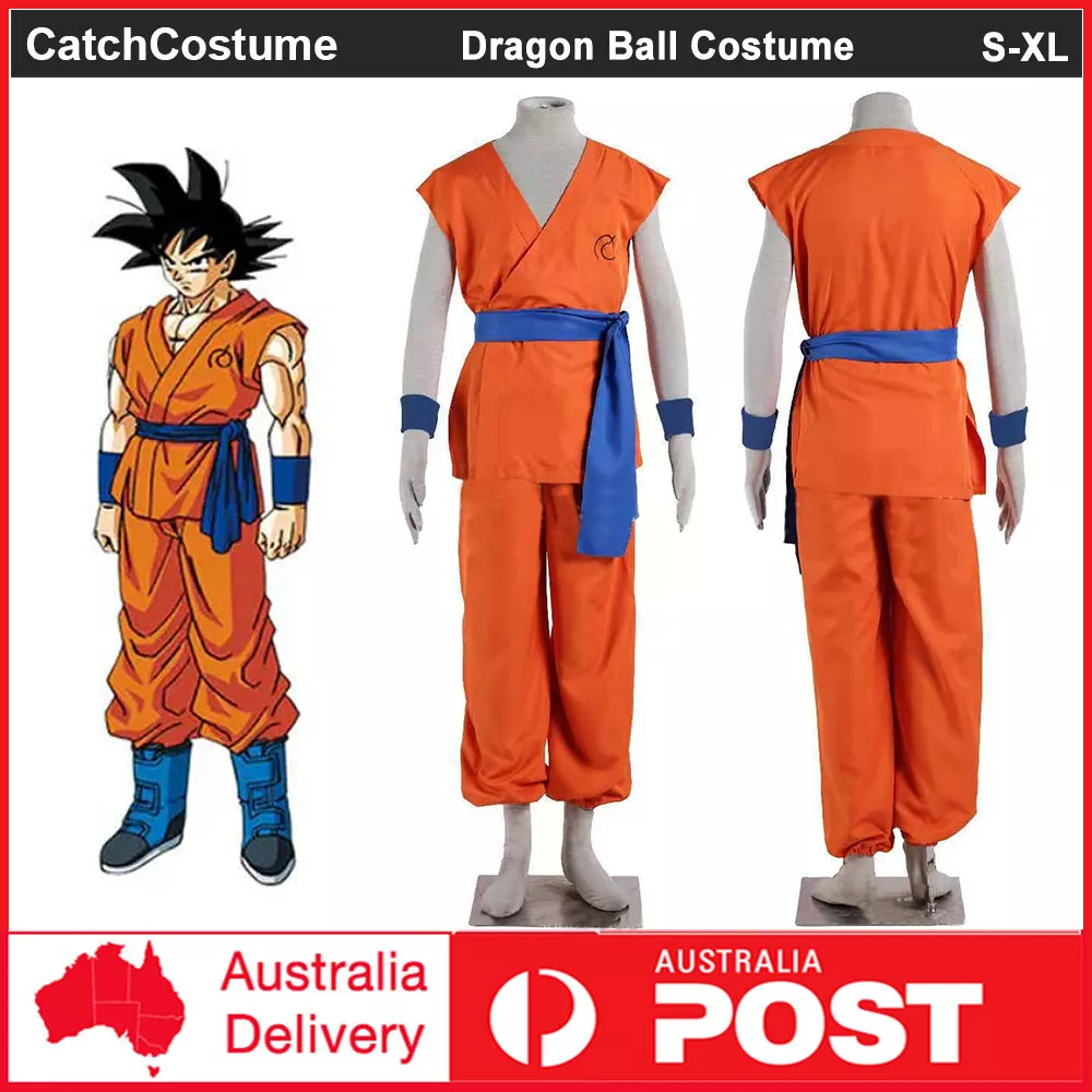 Kids Anime Dragon Ball Z Goku Cosplay Costume Boys Book Week Halloween  Outfits