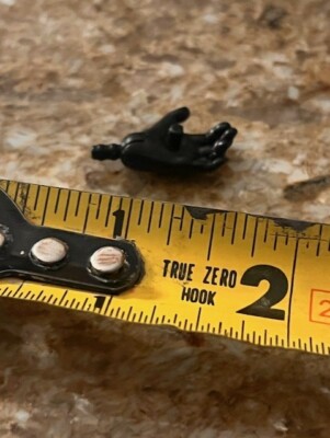 G.I. Joe Ultimates cobra commander  7Inch 1/12  SUPER 7 LEFT OPEN HAND PEG GLOBE