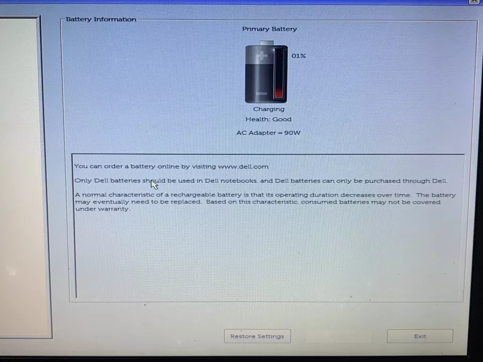 Dell Latitude E5570 15.6" LAPTOP / i3-6TH / 4GB RAM / 128GB SSD / OS (OFFERS OK) - Image 4 of 4