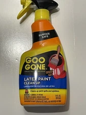 GOO GONE Latex Paint Spills Splatters Imperfects CLEAN UP Quick Easy Spray 14oz 