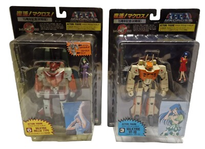 MACROSS: VALKYRIE VF-1D & VALKYRIE MILLA TYP ACTIONFIGUREN-SETS VON ARII