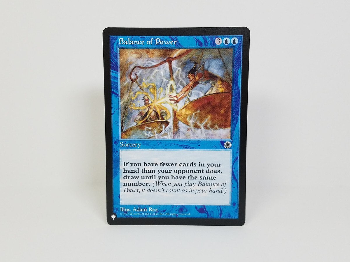 Magic The Gathering MTG The List - Balance of Power (R) - Un-Played (Portal)