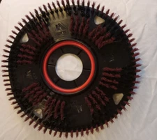 MALISH 583419 FLEX SCRUB ROUND BRISTLED PAD RED FLOOR SCRUBBER 16" NEW