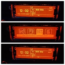 2008-2014 CITROEN C5 x7 display screen LCD Multi function clock CD RD4 RD45