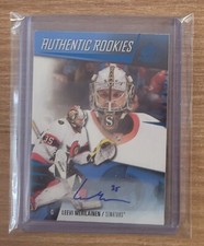 Leevi Merilainen 2023-24 UD SP Game Used Authentic Rookies Auto Senators #257