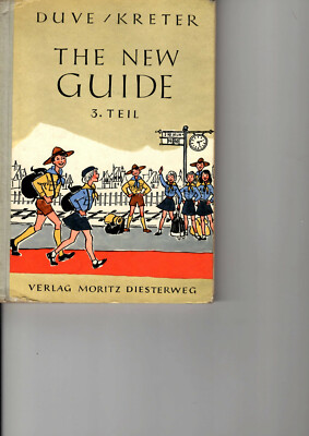 zwei Bände ''The new guide'' (3. und 4. Teil), Englisch-Lehrbücher 1960 und 1961