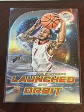 Topps Chrome 23-24 Cosmic Cam Whitmore Launched Into Orbit Die Cut