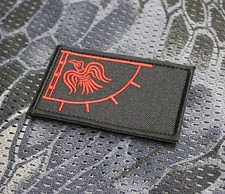 Aufnäher Patch Klett Vikings Wikinger Rabe Odin Prepper EDC Raben Odins Airsoft