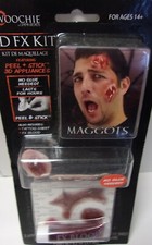 Woochie 3D Fx Kit. Maggots. Fake Blood, Tattoo Sheet 97