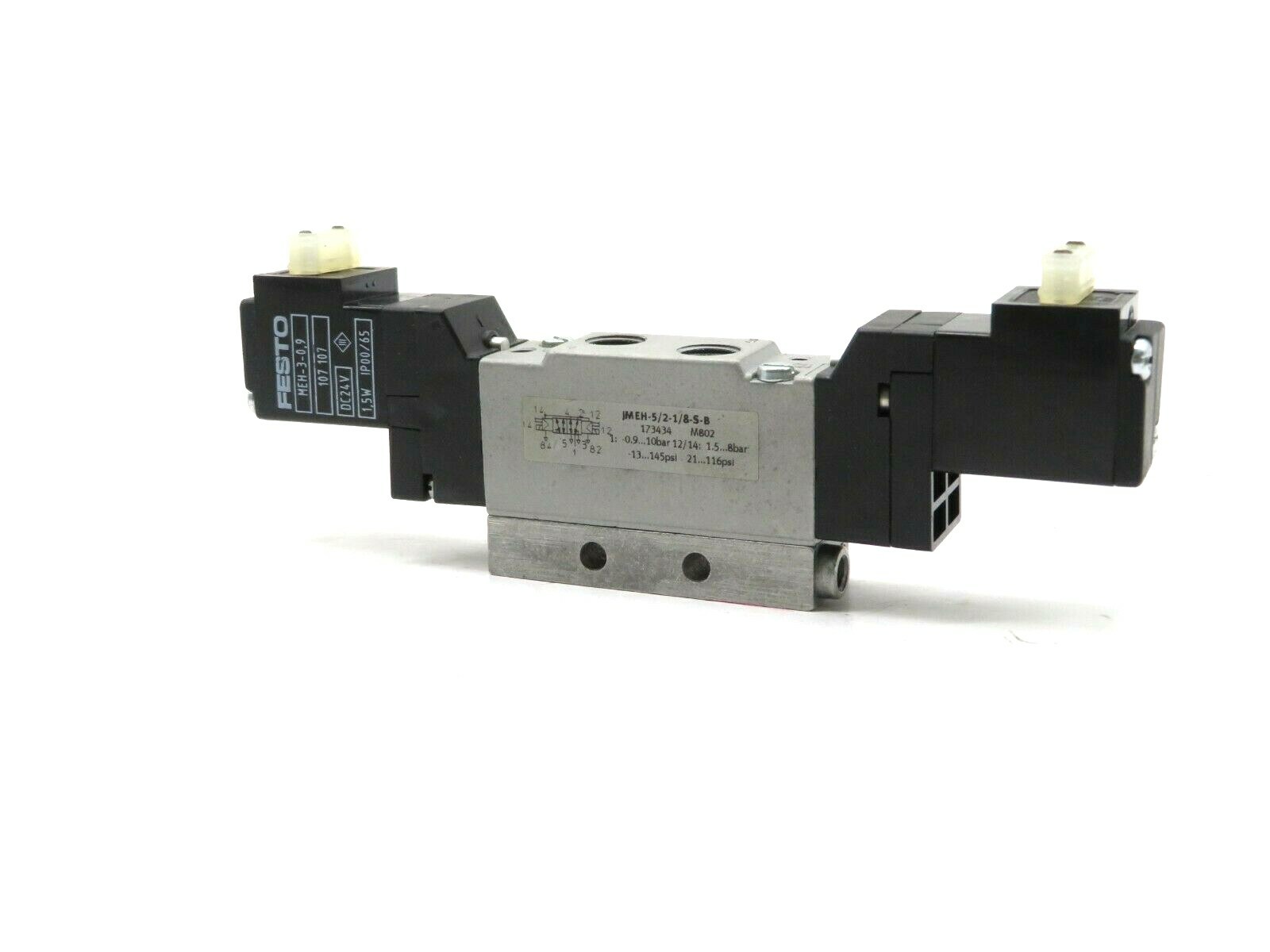 NEW FESTO ELECTRIC JMEH 5 2 1 8 S B SOLENOID VALVE JMEH5218SB EBay new-festo-electric-jmeh-5-2-1-8-s-b-solenoid-valve-jmeh5218sb-ebay