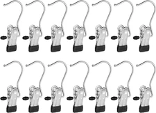 40 Pack Boot Hanger Legging Organizer for Closet, Laundry Hooks with Clips, Boot