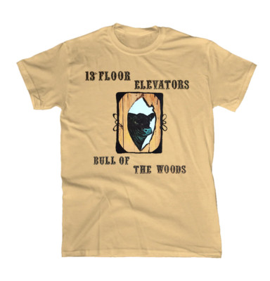 The 13th Floor Elevators Bull Of The Woods Cotton Unisex T-Shirt Full Size