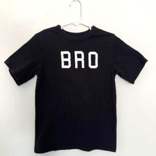 The Children's Place Boys Short Sleeve Graphic T-Shirt 5/6 Black short sleeve