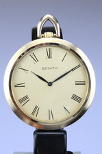 Zenith Orologio Tasca Ref.20.1270.305 Plaque Or 20 Micron "ERG" Swiss Made 1970s