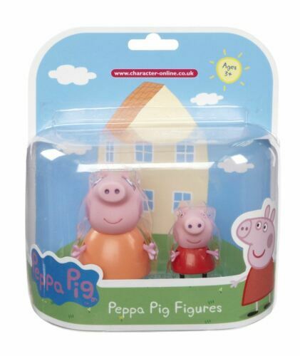 Figurina Peppa Pig – Mamma Pig Arancione 6 Cm, Comansi 99681, Nuova