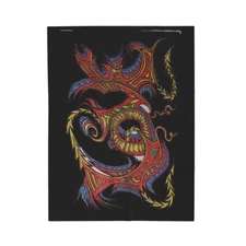 "Love" Velveteen Plush Blanket