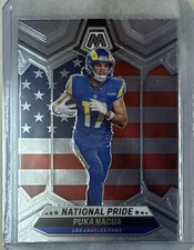 2024 Panini Mosaic Puka Nacua National Pride Insert Card- #264 Los Angeles Rams
