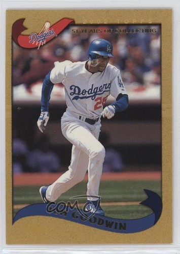 2002 Topps Gold 1605/2002 Tom Goodwin #123 11h3 | eBay