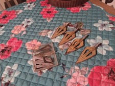 VINTAGE BEAR ARCHERY BROADHEADS & INSERTS ARROW HEADS HUNTING