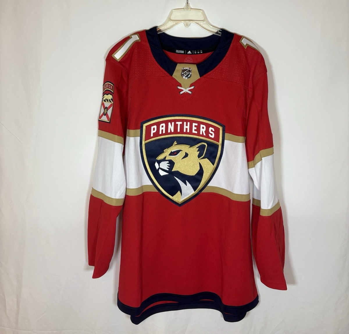 Adidas Florida Panthers #11 Huberdeau Home Hockey Jersey Size 52